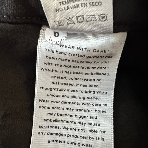 Good American Good Legs Black Denim Jeans Size 8 NWT 29” Inseam Stretch - Picture 10 of 10